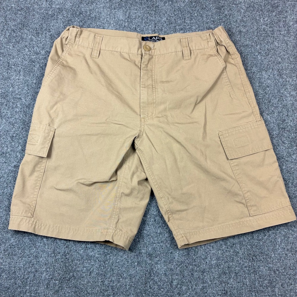 LAPG Core Cargo Shorts Mens 36 Coyote Tan Ripstop Tactical BTS8001 Utility